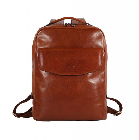 Men's backpack laptop holder LEATHER Chiarugi